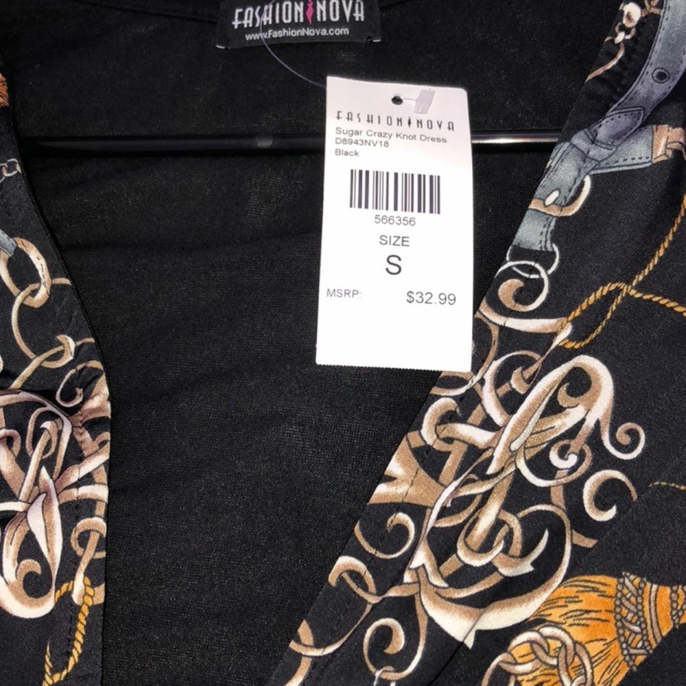 FASHION NOVA Sugar Crazy Knot Dress - Picture 5 of 6